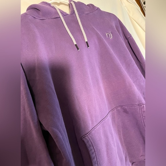 NANA JUDY Women’s Authentic Pullover Purple Crew Neckline Long Sleeve Hoodie - Picture 6 of 7